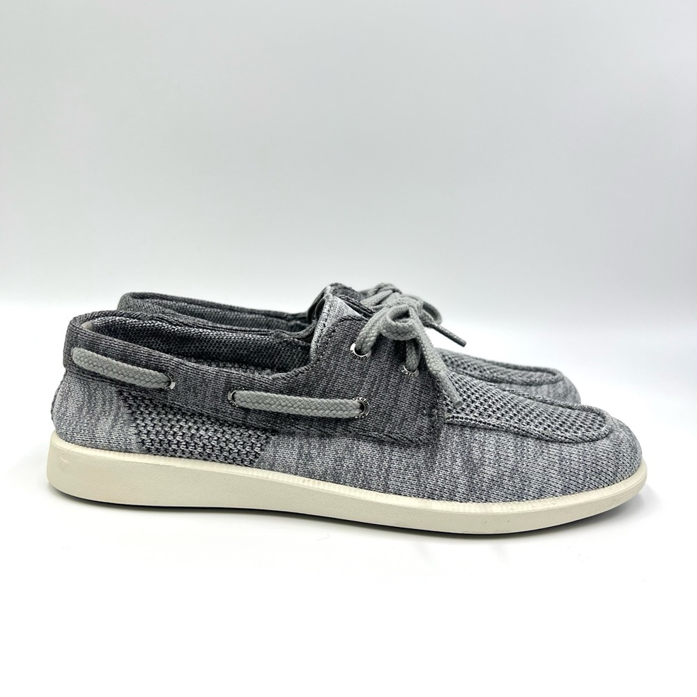 Sperry Womens Oasis Dock Gray‎ Casual Slip On Flats Boat Shoes Loafers Size 8
